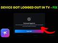 Device Logged Out Fix | Jio Hotstar TV Error | Sign Out Problem Solution 2026