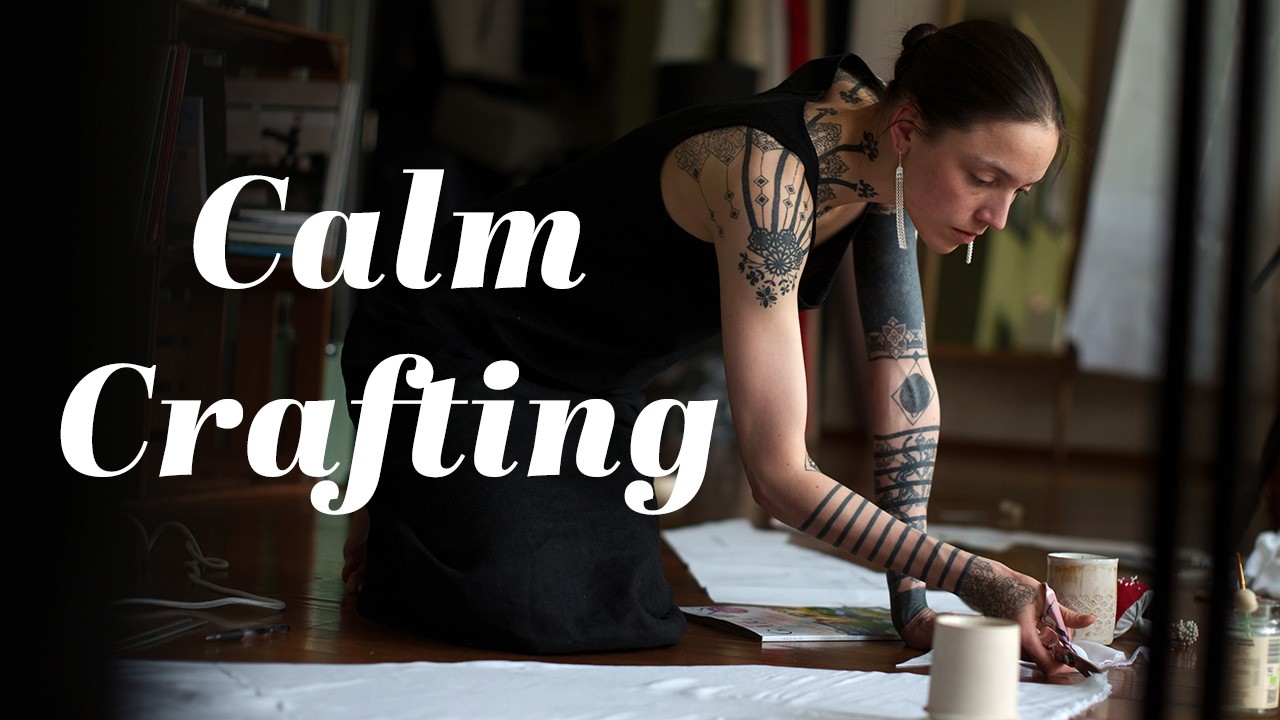 🧵Calm sewing & knitting (let's get ready for summer🌞)