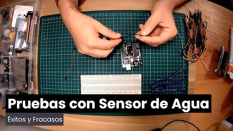 Pruebas con Sensor de Agua y Arduino: Éxitos y Fracasos con Motor y Transistor !