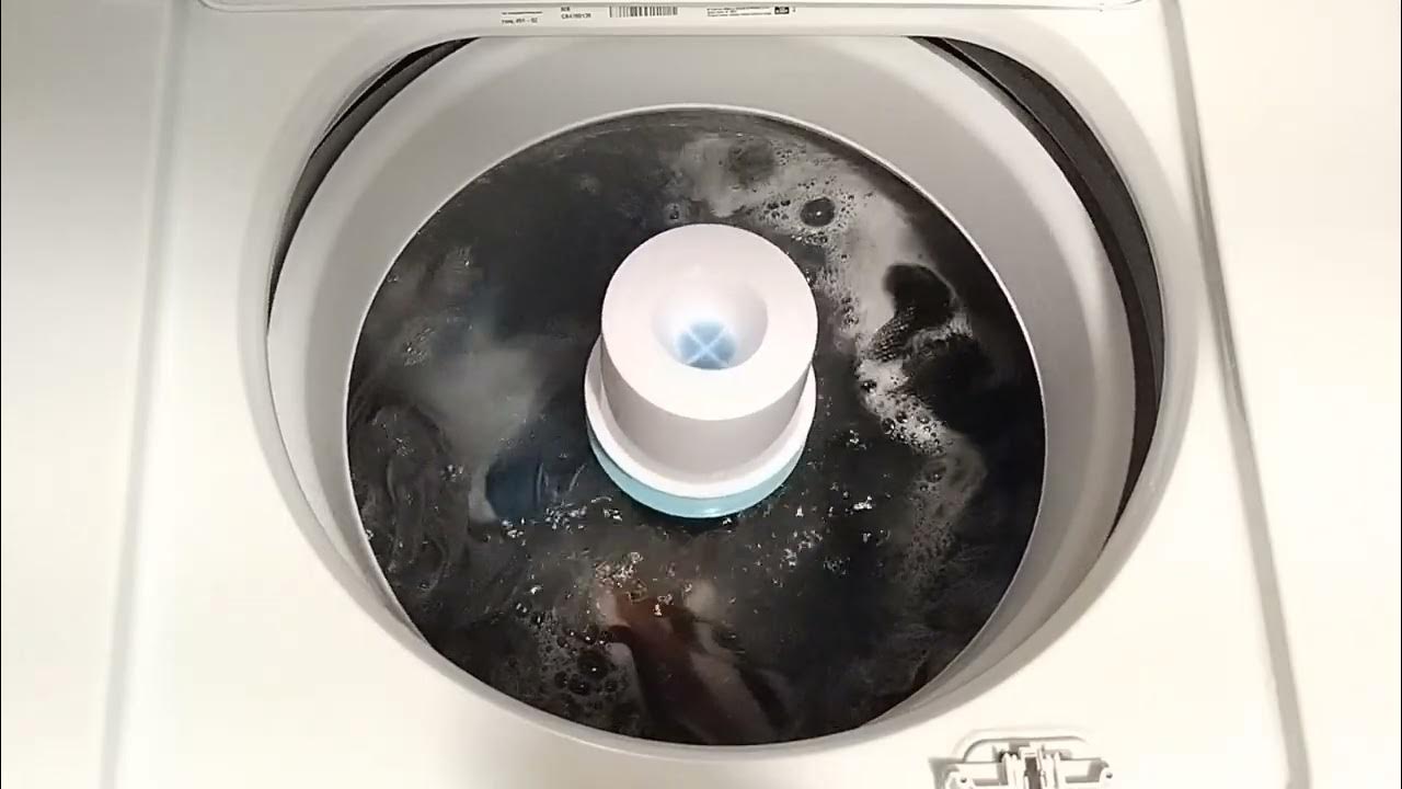 Whirlpool CAE2795FQ1 Mixed cycle washing colors. - YouTube