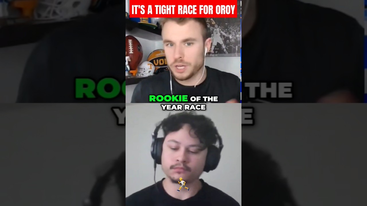 The Rookie Of The Year Race Is TIGHT Right Now! #NFL #football #nflfootball