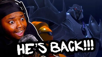 MEGATRON IS BACK!!  *FIRST TIME WATCHING*  TRANSFORMERS PRIME EPSIODE 13-14 REACTION
