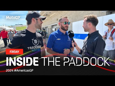 NASCAR stars ⭐, the rapid rookie 💨 and MotoGP™ SUPER fans! | Inside The Paddock - 2024 #AmericasGP