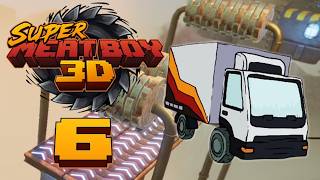 Bridge Constructor Truck wird in der Deponie zum Müllauto | Super Meat Boy 3D #6 screenshot 2