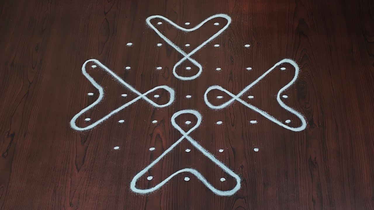 7×3dots melikala muggulu|easy rangoli|daily chukkala muggulu||sikku,kambhi,neli kolams|#Nice Rangoli