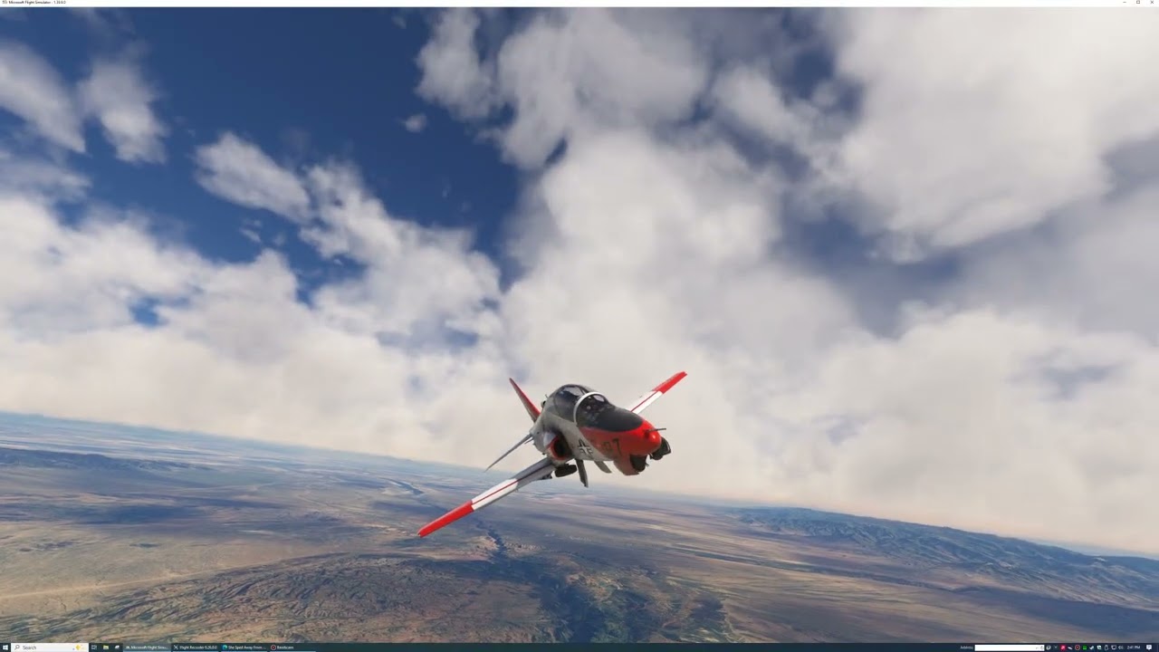 A T-45 Goshawk, Flies The "Charyn River Canyon", & Lands At "Chilik Southeast Airfield", Kazakhstan.