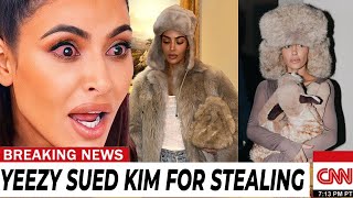 Kim K GONE MAD After YEEZY Sued Her for Design THEFT