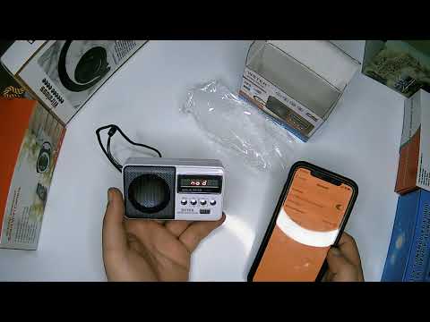 WSTER WS-239 Taşınabilir Mini Radyo Tf Kart + Usb Dijital Ekran #radyo