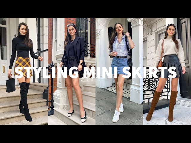 How To Wear Mini Skirts Easy Tips And Tricks Street Style Inspiration Looks  2020