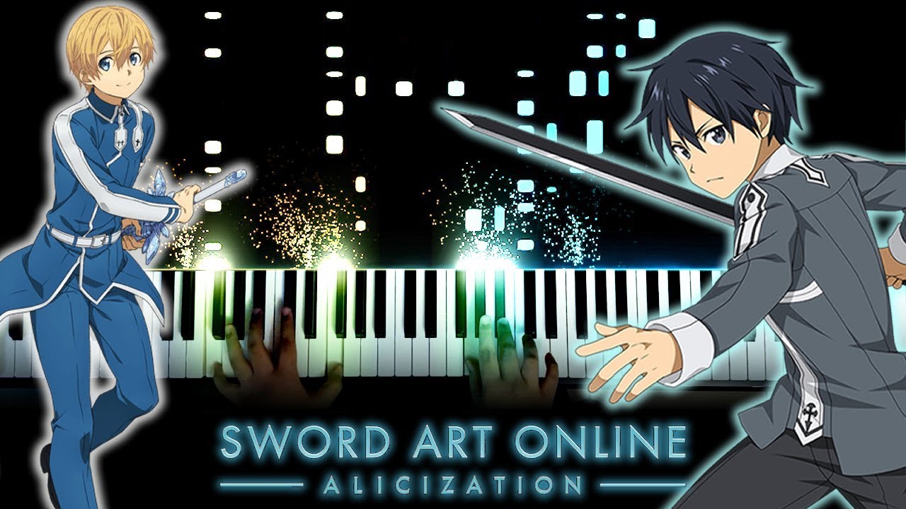 Sword Art Online Alicization Ed 2 Forget Me Not Reona Piano Youtube