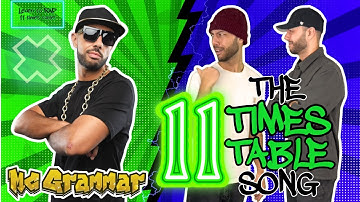 Learn Your Eleven Times Table in Rap! | MC Grammar 🎤 | Educational Rap Songs for Kids 🎵