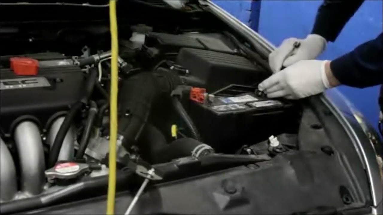Battery Replacement 2003-2017 Honda Accord - YouTube