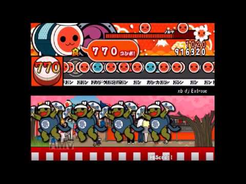 【発狂太鼓さん次郎】　xb　【脳トレ譜面】