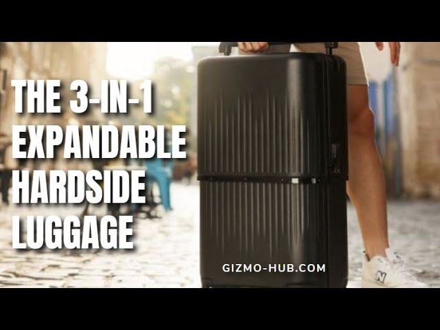 VELO Luggage: 3-in-1 Expandable Hardside Luggage