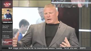 Brock Lesnar Responds to Dana White Calling Pro Wrestling Fake