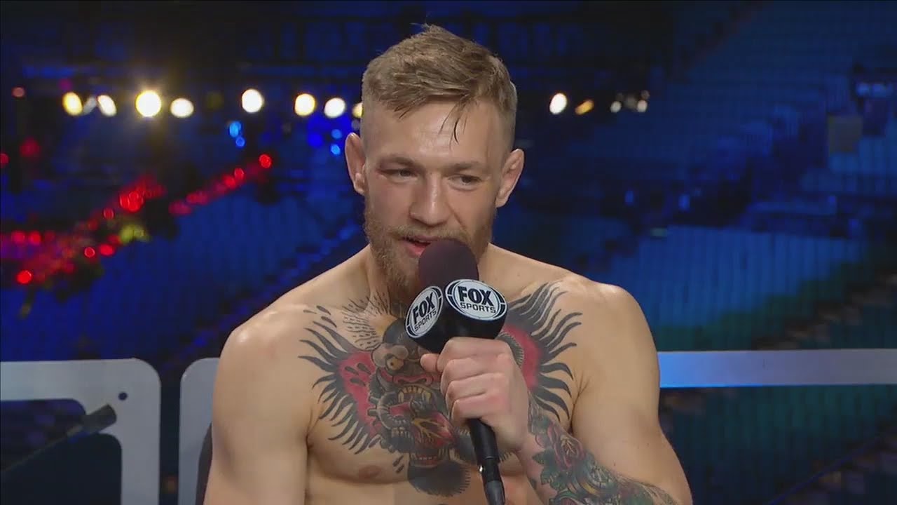 Conor McGregor praises Irish fans - UFC 194 - YouTube