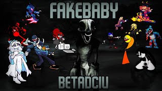 FAKEBABY But Every Turn a Different Character Sings It🎵🎤 (FNF BETADCIU) (+ FLP)