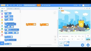 Membuat Game Jagalah Kebersihan Lingkungan Hidup Kita Di Scratch