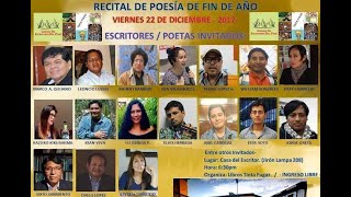 Joan Viva Lectura de Poesía2017