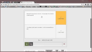 Diagnostic Questions - StudentsAnswering Questions and Viewing Explanations