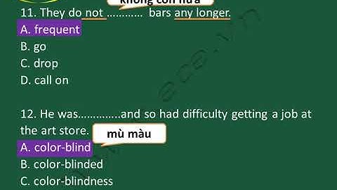 Luyện thi Toeic Developing Unit 7