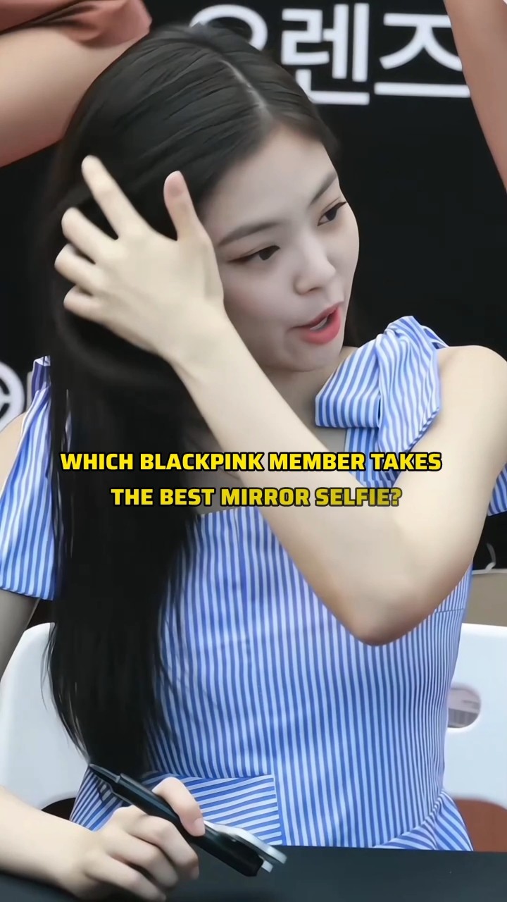 Which BLACKPINK member takes the best mirror selfie? #lisa #jisoo #jennie #rosé #blackpink #shorts