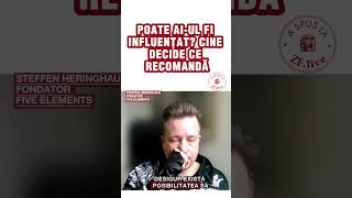 Poate AI-ul fi influențat? Cine decide ce recomandă