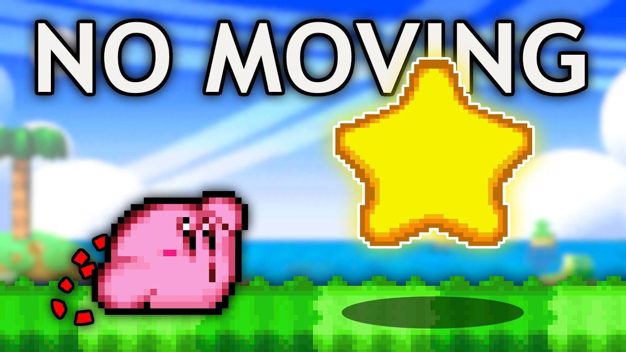 Can you Beat ANY Kirby Game without MOVING?