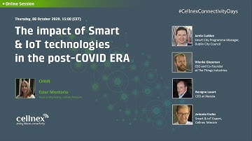 The impact of Smart & IoT technologies in the post-COVID ERA webinar