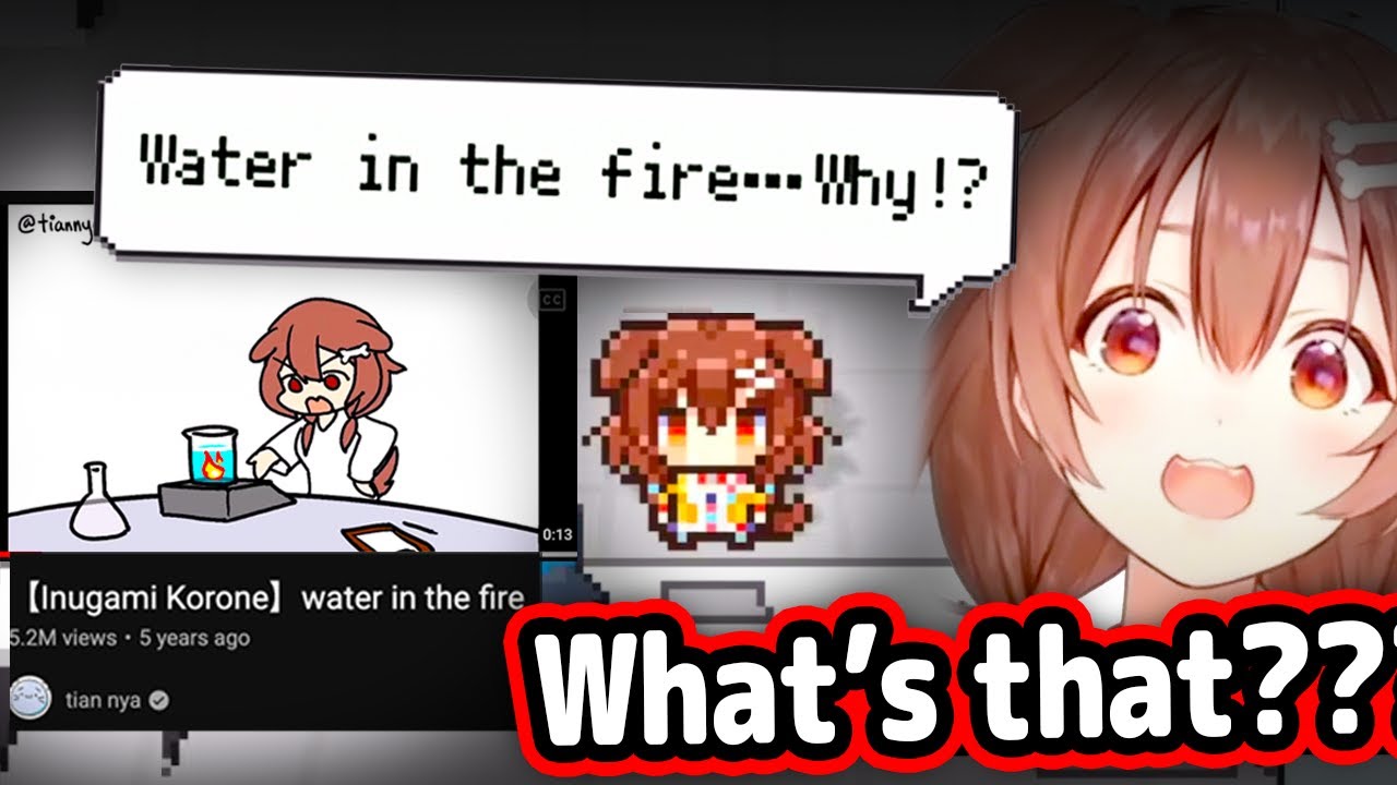 Korone Gets Caught Forgetting Her Famous Meme Phrase and Her Gen-Mate's Facts【Hololive】