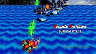 ナムコ　バーニングフォース　アーケード版ポップ ナムコバーニングフォースアーケード版ポップ