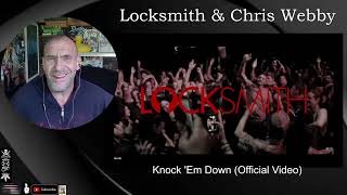 Locksmith & Chris Webby - Knock 'Em Down (Official Video) - Reaction with Rollen