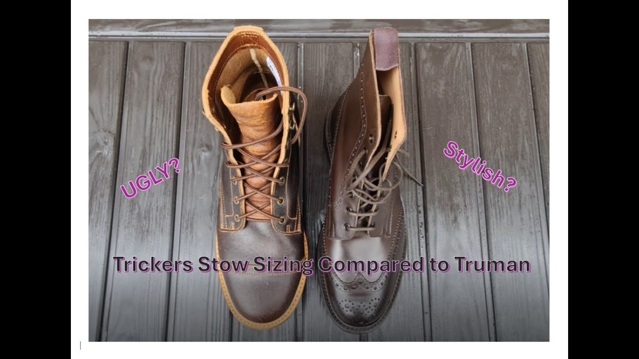 Is Trickers 5 Fit Average or Wide? Stow Burnished Espresso - YouTube