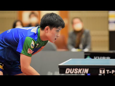 【卓球 Tリーグ公式】神巧也vs張本智和 T10-10 T.T彩たまvs木下マイスター東京 Takuya Jin vs Tomokazu Harimoto