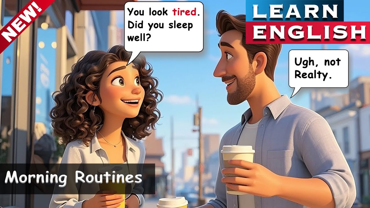 Morning Routines: A Chat Between Friends |Morning Routines|Listening ...