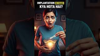 Implantation Ke Baad Body Mein Kya Hota Hai? #pregnancy#implantation#shorts