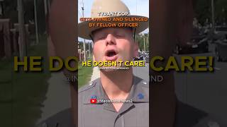 Cop Gets Owned and Silenced by His Superior Officer When The Former Is Clueless About The Law!