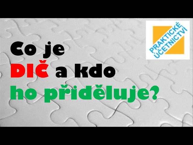 Jak Získat DIČ (Daňové Identifikační Číslo): Průvodce Krok za Krokem () Jak Získat DIČ (Daňové Identifikační Číslo): Průvodce Krok za Krokem