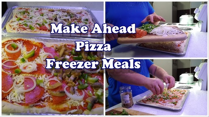 Prep Day: How to Make Homemade Pizza in Advance (Homemade Frozen