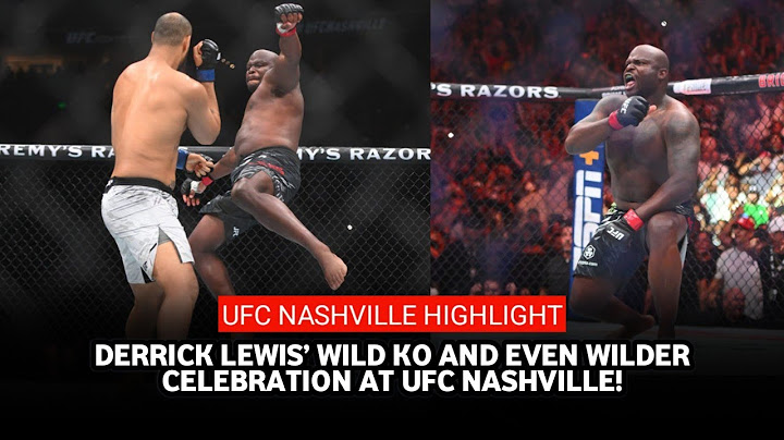 UFC Nashville results: Derrick Lewis Destroys Undefeated Heavyweight in Brutal KO!