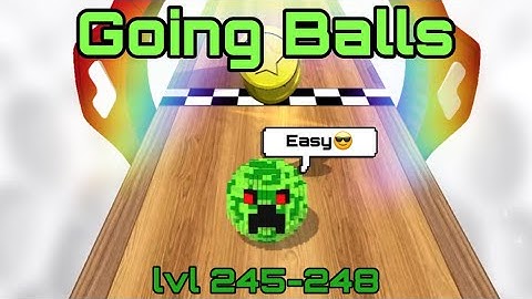 Going Balls | Walkthrough | ASMR | Level 245-248