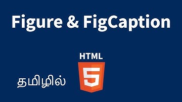 HTML Figure and Figure Caption Tags Explained in Tamil