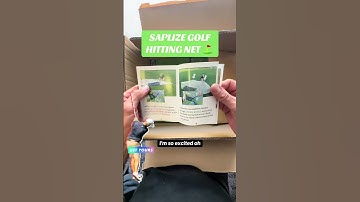 Upgrade Your Game with the SAPLIZE Golf Practice Net #GolfPractice