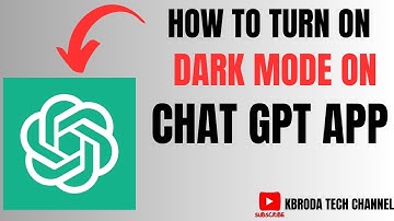 🌙 How to Turn ON Dark Mode in ChatGPT App (2025) – Easy Eye Comfort Guide!