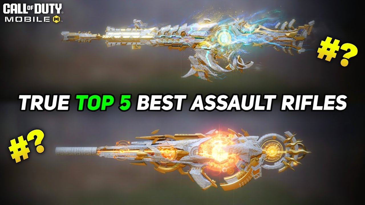 True Top 5 Best Assault Rifles in Cod Mobile (Season 5 2025) #codm ...
