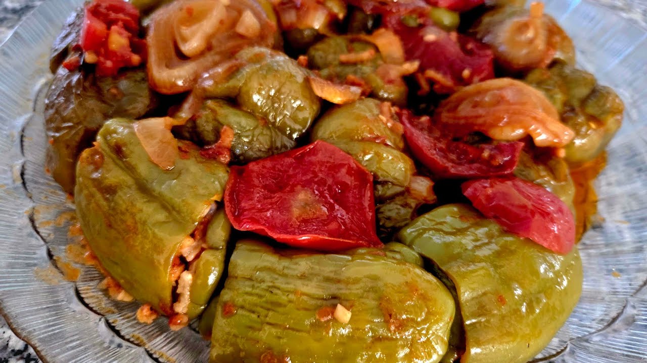 Buzluktan Çıkan Biberlerle Nefis Dolma Tarifi | Pratik & Lezzetli!