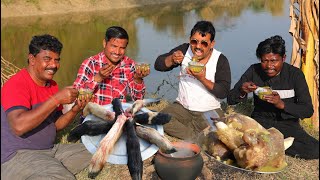 Mutton Paya Soup in Matka Handi | Goat leg soup recipe in village style | village cooking vlog