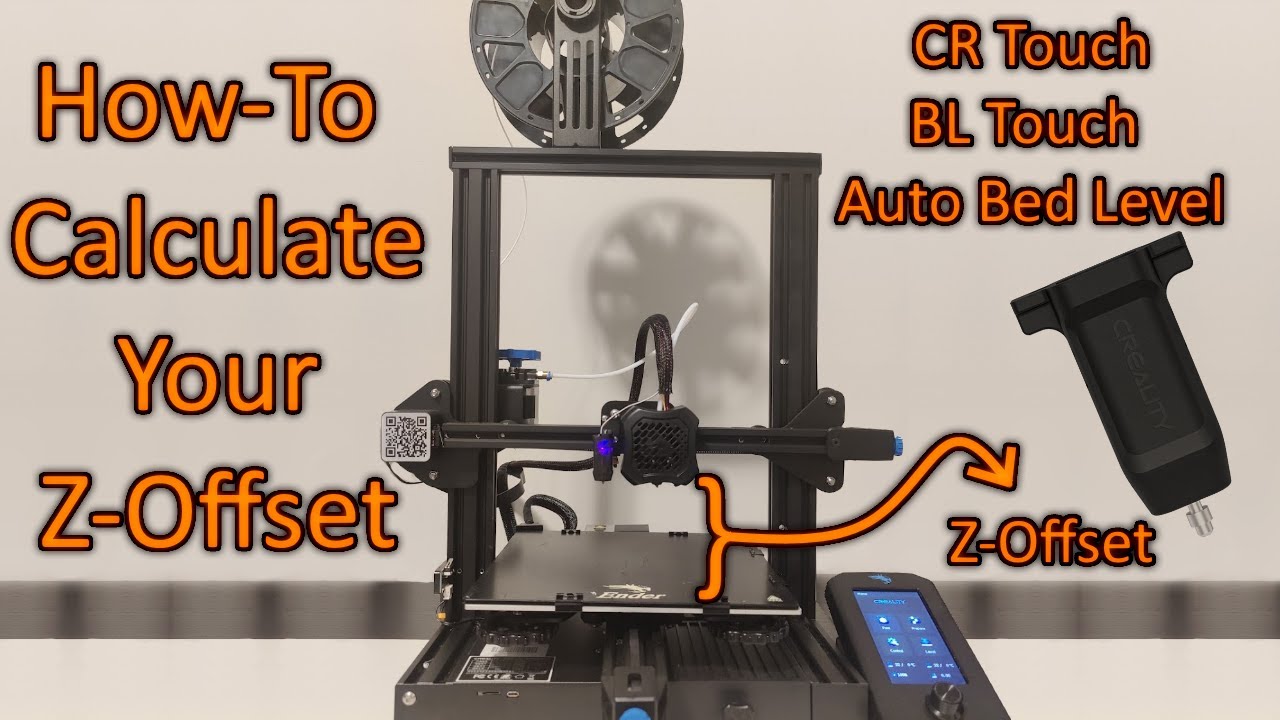 How-To Calculate the PERFECT Z-Offset For Your Creality Ender 3 v2 - CR