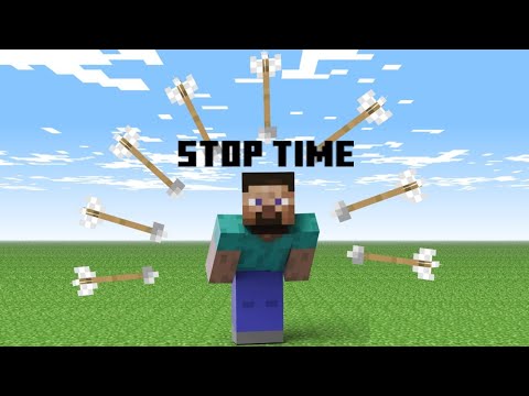 Minecraft, But I CONTROL TIME