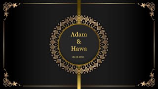 Elegant Black Wedding Invitation